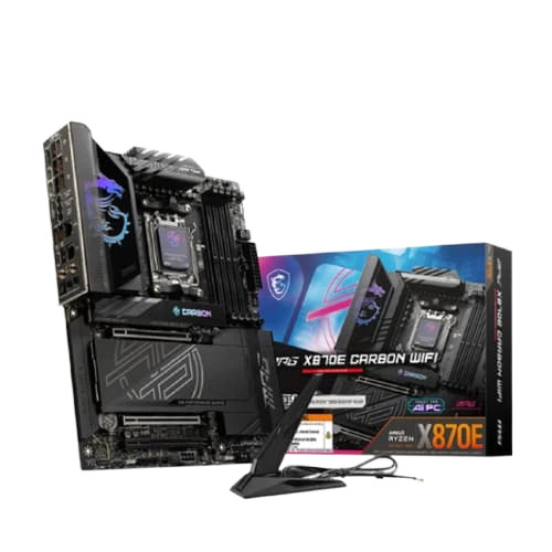 MSI MPG X870E CARBON WIFI AM5 ATX Motherboard