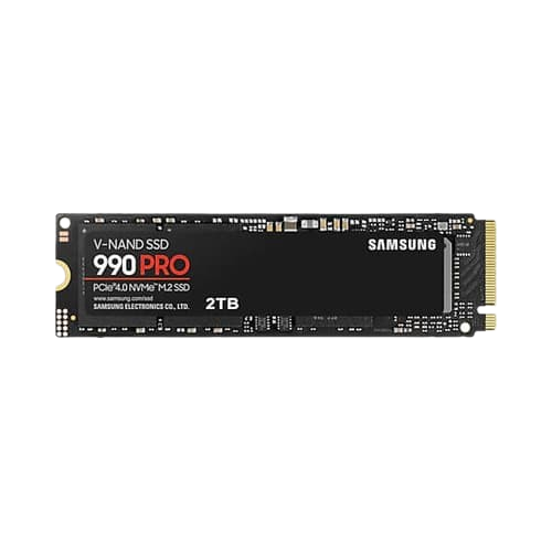 Samsung 990 Pro 2TB M.2 NVMe Gen4 SSD - MZ-V9P2T0BW