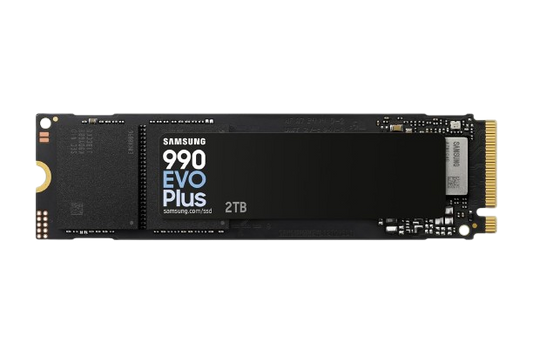 Samsung 990 EVO Plus 2TB M.2 NVMe Gen5 SSD - MZ-V9S2T0BW
