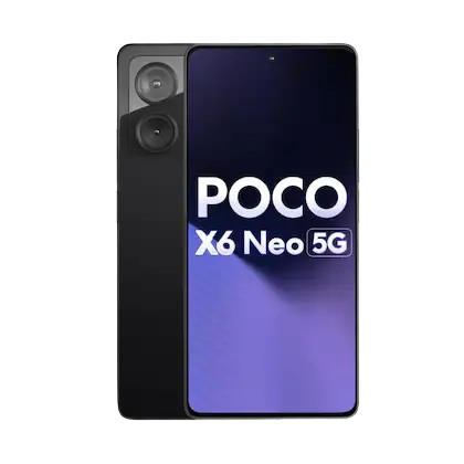 POCO X6 Neo 256 GB, 12 GB RAM, Mobile Phone, Black