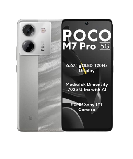 POCO M7 Pro 5G, 6GB RAM, 128GB, Lunar Dust