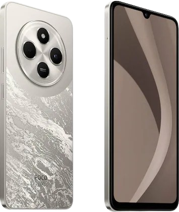 POCO C75 5G, 4GB RAM, 64GB Storage, Silver Stardust