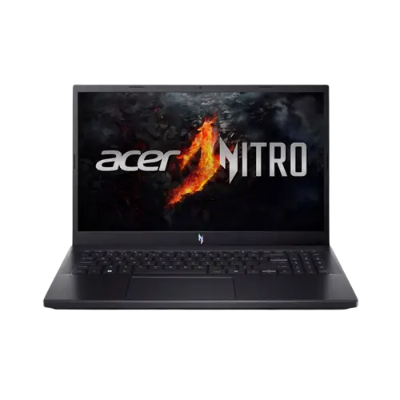 Acer NITRO V Intel Core i5-13420H processor Laptop (Windows 11 Home/ 1*16 GB RAM/1 TB SSD/NVIDIA GeForce RTX 4050 with 6 GB of dedicated GDDR6 VRAM)ANV15-51 with 39.6 cm (15.6")IPS Full HD Display, Obsidian black