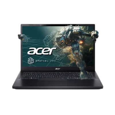 Acer SpatialLab 3D Aspire Gaming Laptop Intel Core i5-13420H Processor (Windows 11 Home/16 GB/512 GB/NVIDIA GeForce RTX2050/100% RGB Color Gamut) A3D15-71GM, 39.6 cm (15.6") UHD 3840 x 2160 LED-backlit IPS Display, Obsidian Black