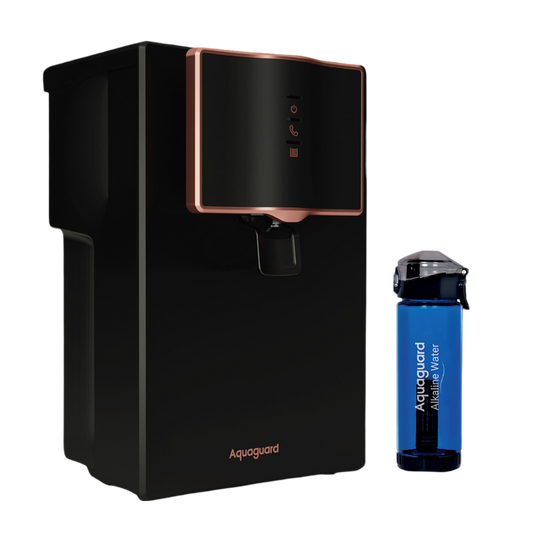 Aquaguard Marvel NXT RO+UV+UF Taste Adjuster Water Purifier + Alkaline Bottle( 2-in-one Alkaline Boost )