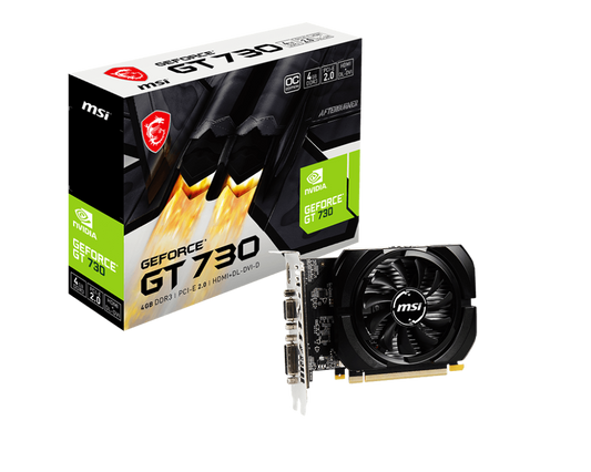 MSI GT 730 4GB Graphics Card