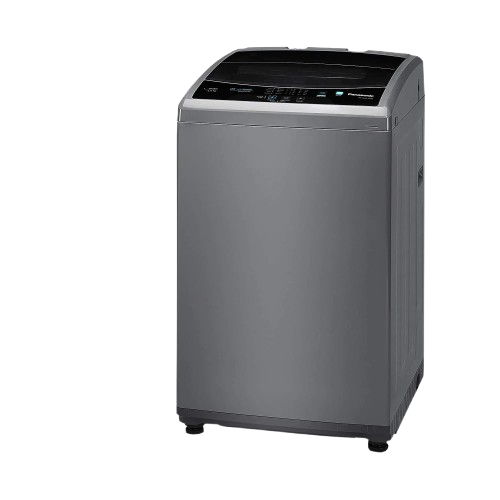 పానాసోనిక్ 6 కేజీ 4 స్టార్ ఫుల్లీ-ఆటోమేటిక్ టాప్ లోడ్ వాషింగ్ మెషిన్ (NA-F60LF1HRB, గ్రే, డ్యూరబుల్ మెటల్ బాడీ, 8 వాష్ ప్రోగ్రామ్, ఆక్వాబీట్ వాష్ టెక్నాలజీ, వన్ టచ్ స్మార్ట్ వాష్)