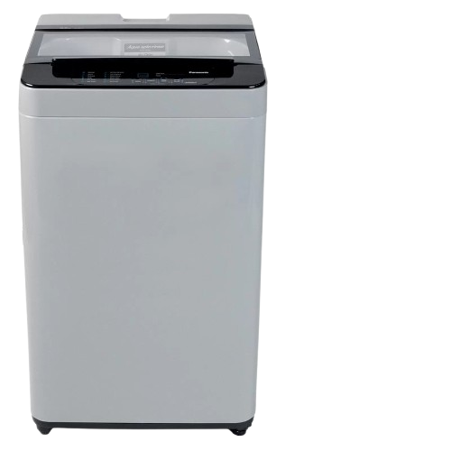 పానాసోనిక్ 6.5 కేజీ 5 స్టార్ ఫుల్లీ-ఆటోమేటిక్ టాప్ లోడ్ వాషింగ్ మెషిన్ (NA-F65LF2MRB, గ్రే, 12 వాష్ ప్రోగ్రామ్, యాక్టివ్ ఫోమ్ వాష్ టెక్నాలజీ, యాంటీ బాక్టీరియల్ వాటర్ ఇన్‌లెట్)