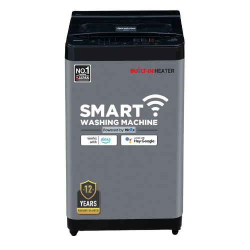 పానాసోనిక్ 7 కేజీ 5 స్టార్ ఫుల్లీ-ఆటోమేటిక్ టాప్ లోడ్ వాషింగ్ మెషిన్ (NA-F70CH3CRB, చార్కోల్ ఐనాక్స్ గ్రే, డ్రైనమిక్ స్పిన్, యాక్టివ్ ఫోమ్ వాష్ టెక్నాలజీ, 15 వాష్ ప్రోగ్రామ్‌లు)