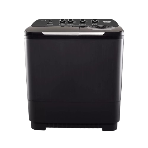10 కిలోల సెమీ-ఆటోమేటిక్ టాప్ లోడింగ్ వాషింగ్ మెషిన్ (NA-W100B6BRB, నలుపు, శక్తివంతమైన మోటార్) షాపింగ్ చేయండి