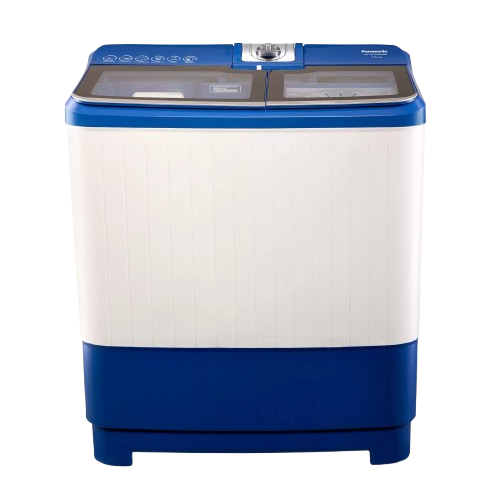 పానాసోనిక్ 7 కేజీ 5 స్టార్ సెమీ-ఆటోమేటిక్ టాప్ లోడింగ్ వాషింగ్ మెషిన్ (NA-W70H6ARB, బ్లూ, పవర్‌ఫుల్ మోటార్, సాఫ్ట్ క్లోజింగ్ గ్లాస్ మూత)