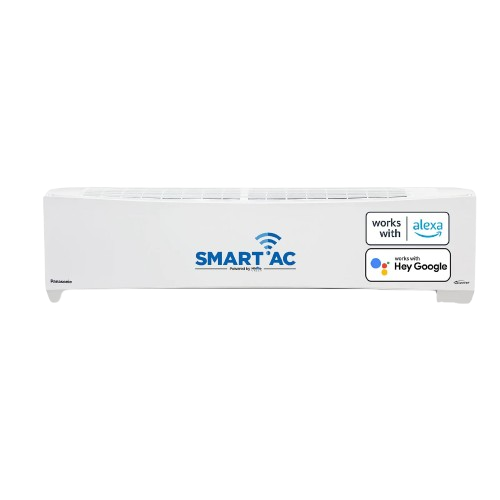 Panasonic 1.5 Ton 5 Star Wi-Fi Inverter Smart Split AC (Copper Condenser, 7 in 1 Convertible with True AI Mode, 4 Way Swing, PM 0.1 Air Purification Filter, Matter Certified, 2024 Model, White)