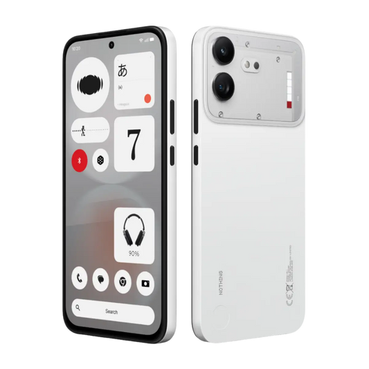 Nothing Phone (4b) 5G Smartphone | 8GB RAM + 256GB Storage | 6.77-inch Super AMOLED Display | 120Hz Refresh Rate | Qualcomm Snapdragon 6 Gen 4 Processor | 50MP OIS + 8MP Ultra-Wide Rear Camera | 16MP Front Camera | 6000mAh Battery | 33W Fast Charging