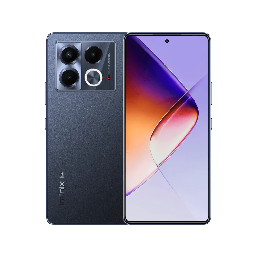 Infinix Note 40 5G, 8GB RAM, 256GB ROM, Obsidian Black, Smartphone