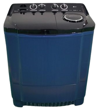 LG 8Kg సెమీ ఆటోమేటిక్ టాప్ లోడ్ వాషింగ్ మెషిన్, రోలర్ జెట్ పల్సేటర్ + సోక్, డార్క్ బ్లూ 