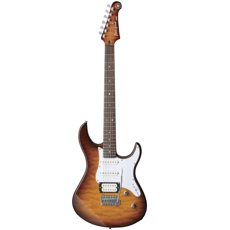 Yamaha PACIFICA212VQM Tobacco Brown Sunburst Electric Guitar