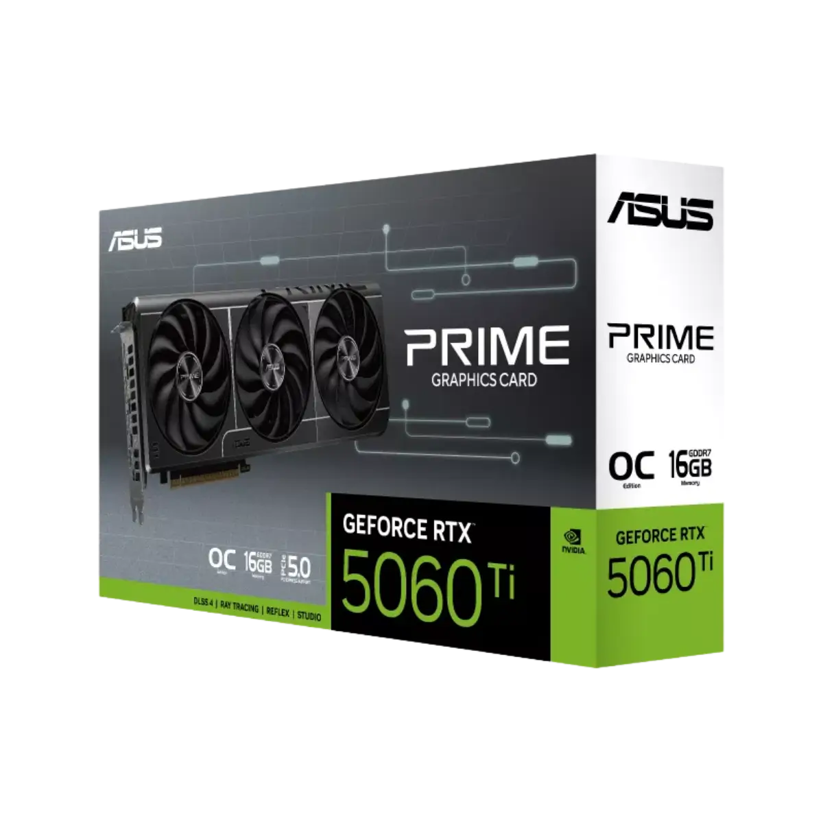 ASUS Prime GeForce RTX 5060 Ti 16GB GDDR7 OC Edition Graphics Card