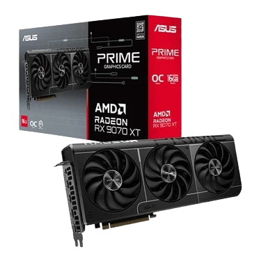 ASUS Prime RX 9070 XT OC 16GB GDDR6 Graphics Card