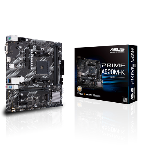 Asus Prime A520M-K/CSM M-ATX Motherboard