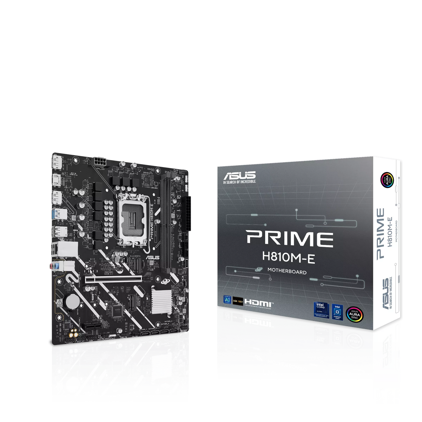 ASUS PRIME H810M E Intel H810 Chipset LGA1851 mATX Motherboard