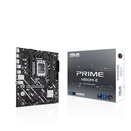 ASUS PRIME H810M E Intel H810 Chipset LGA1851 mATX Motherboard
