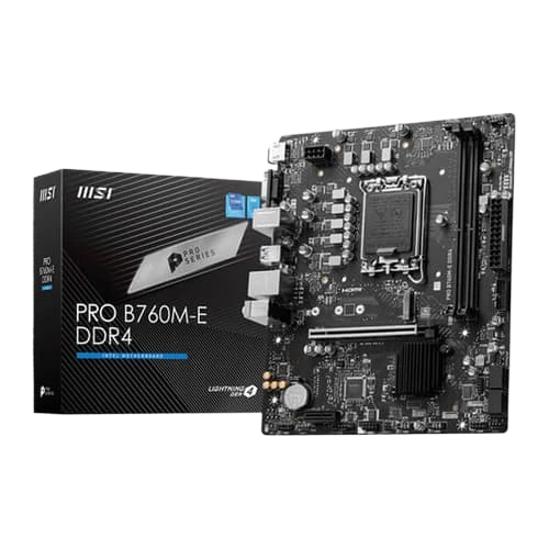 MSI Pro B760M-E DDR4 Motherboard