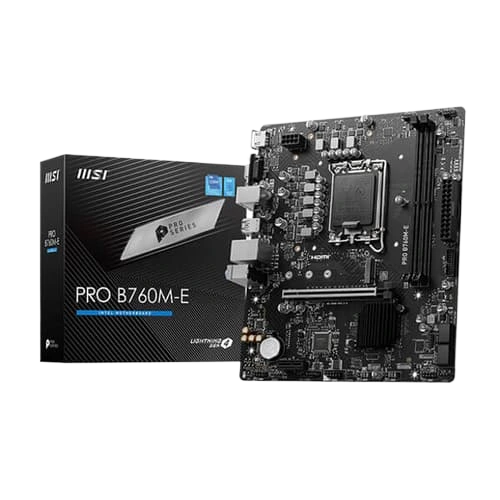 MSI Pro B760M-E DDR5 Motherboard