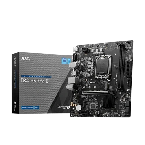 MSI Pro H610M-E DDR5 Motherboard