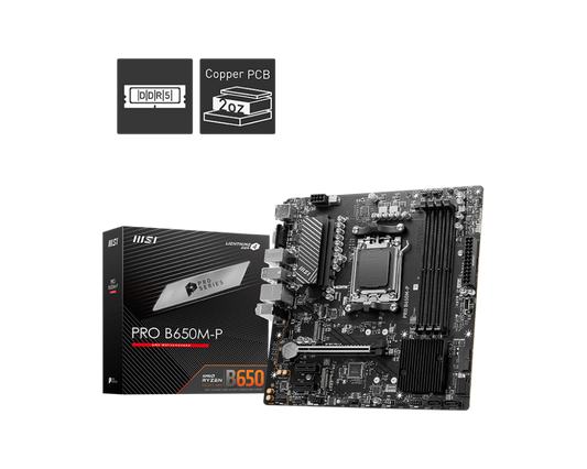 MSI PRO B650M-P DDR5 Motherboard