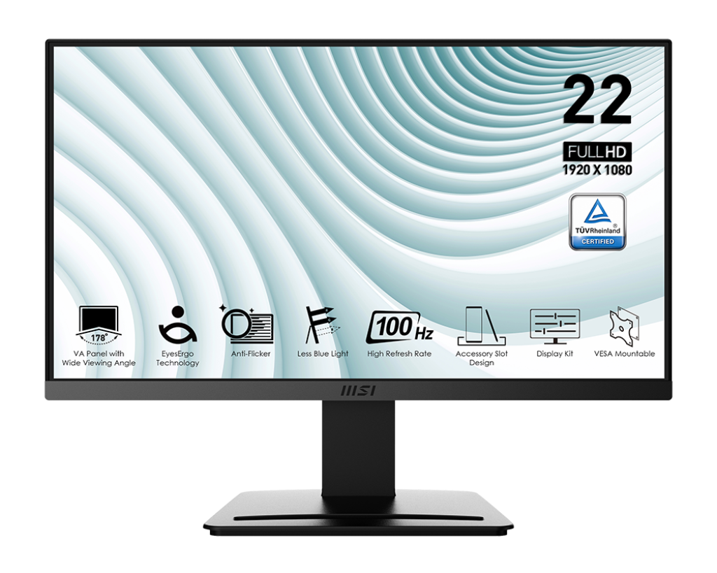 MSI PRO MP223 21.45 Inch Full HD Office LCD Monitor