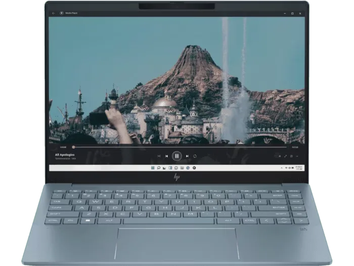 HP Pavilion Plus 35.6 cm (14) Laptop 14-ew0108TU Blue Intel Core i5-1335U 16GB 512GB 14"2K Intel Iris Xᵉ Graphics Windows11 MSO