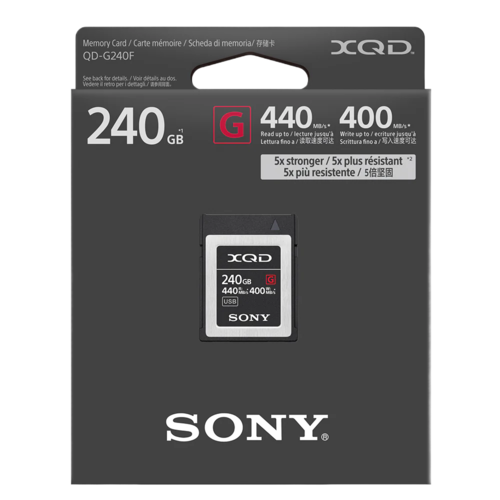 XQD G Series 240 GB Memory Card