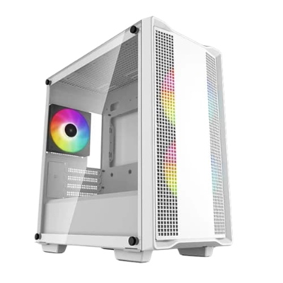 DeepCool CC360 White ARGB M-ATX Mini Tower Case