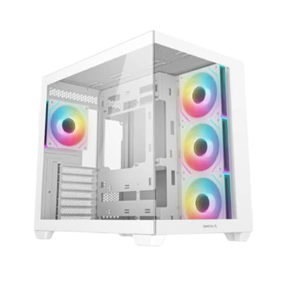 DeepCool CG530 4F White ARGB ATX Mid Tower Case