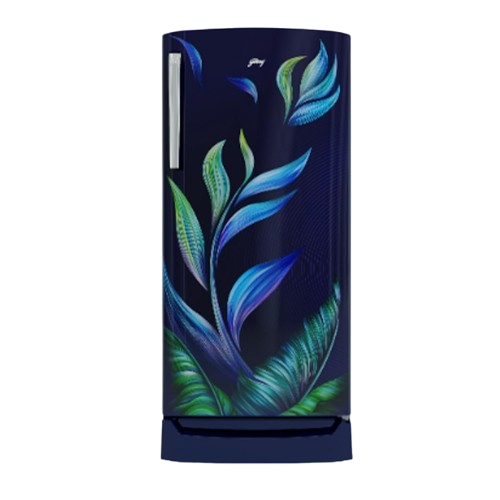 Godrej 180 L 3 Star Direct Cool Advanced Capillary Technology With Jumbo Vegetable Tray Single Door Refrigerator (RD EMARVEL 207C TDF FU BL, Fusion Blue)