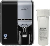 V guardRejive RO UV Water Purifier with Mineral and Alkaline Health Charger, 9 Stage Purification, Suitable for Water with TDS up to 2000 ppm