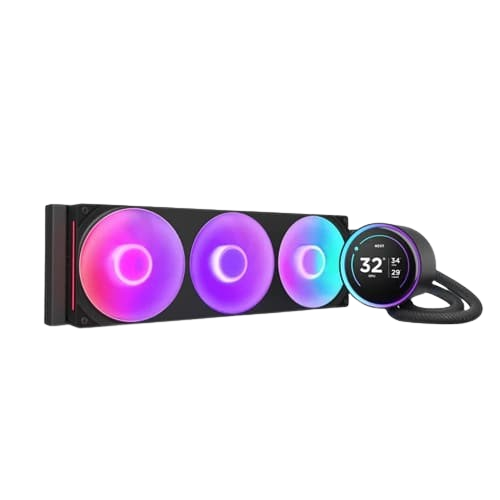 NZXT Kraken Elite 420 RGB CPU Liquid Cooler with IPS LCD