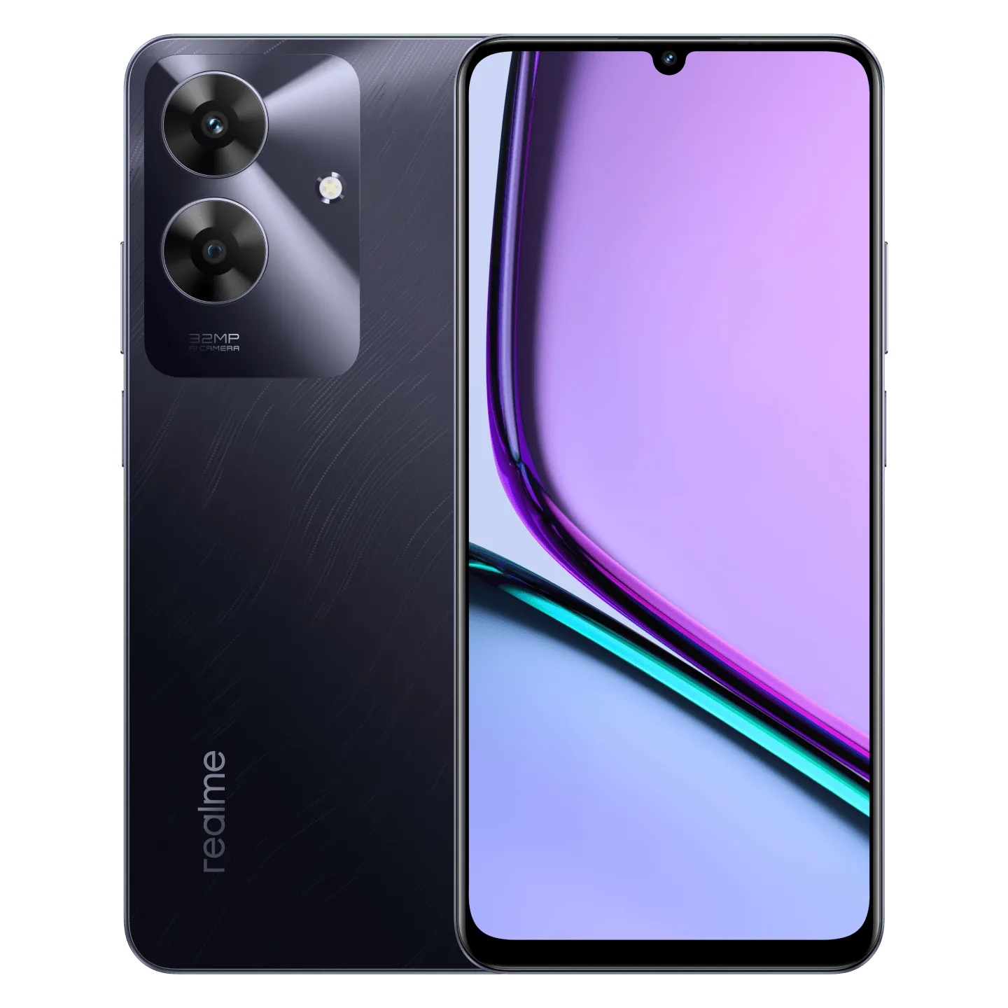 realme NARZO N61, 4GB+64GB Marble Black