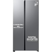 Samsung 653L WI-FI Enabled SmartThings Side By Side Inverter Refrigerator (RS76CG8103S9HL, Refined Inox)