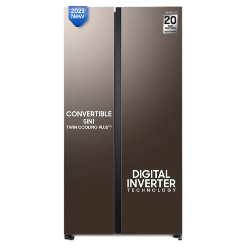 Samsung 644L WI-FI Enabled SmartThings Side By Side Inverter Refrigerator (RS76CG8133DXHL, Clean Pink)