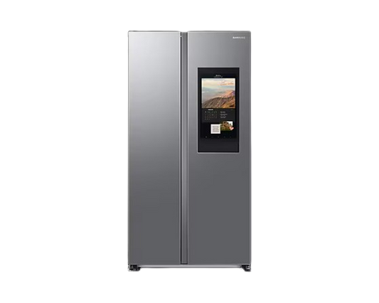 Samsung 635 L Convertible Frost Free 5 In 1 Digital Inverter Side By Side Refrigerator, (RS7FCG8113SLHL, EZ Clean Steel)