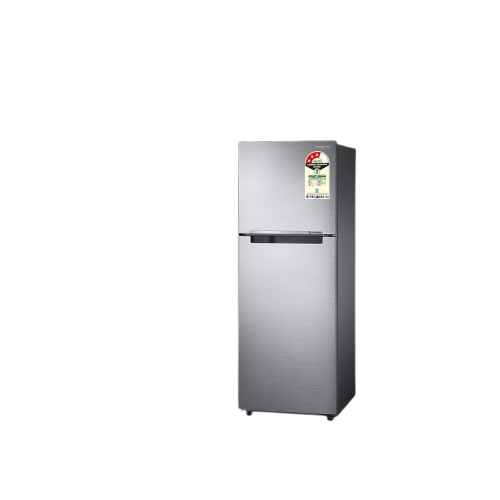 Samsung 236 L, 3 Star, Digital Inverter, Frost Free Double Door Refrigerator (RT28C3053S8/HL, Silver, Elegant Inox, 2024 Model)
