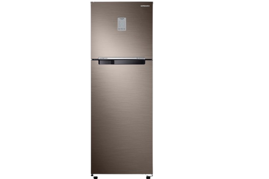 Samsung 256L 2 Star Inverter Frost-Free Convertible 3 In 1 Double Door Refrigerator Appliance (RT30C3732DX/HL,Luxe Black 2023 Model)
