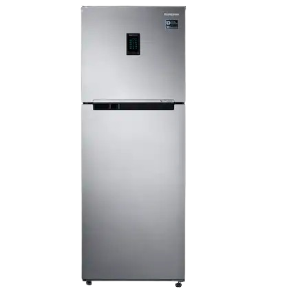 Samsung 256L 2 Star Inverter Frost-Free Convertible 3 In 1 Double Door Refrigerator Appliance (RT30C3732S8/HL,Elegant Inox 2023 Model)