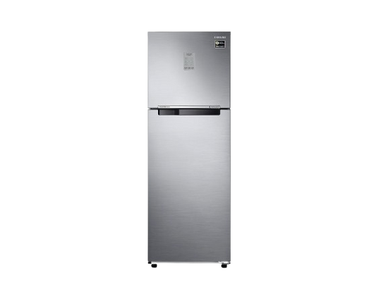 Samsung 275 L 2 Star Inverter Frost-Free Double Door Refrigerator (RT30T3722S8/HL, Silver, Elegant Inox, Convertible, 2022 Model), Free 1 Year Extended warranty