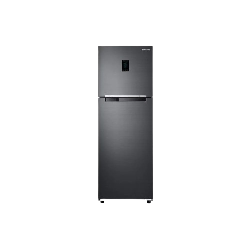 Samsung 322L 2 Star Inverter Frost-Free Convertible 5 In 1 Double Door Refrigerator (RT37C4522S8/HL,Elegant Inox 2023 Model), Free 1 Year Extended warranty