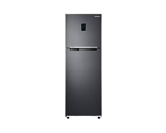 Samsung 322L 3 Star Convertible 5 In 1 Digital Inverter Frost-Free Double Door Refrigerator Appliance (RT37C4523BX/HL,Luxe Black 2023)