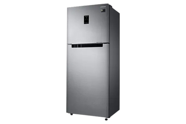 Samsung 363L 2 Star Inverter Frost-Free Convertible 5 In 1 Double Door Refrigerator (RT39C5532SL/HL,Ez Clean Steel(Silver) 2023 Model)