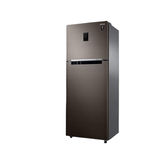 Samsung 376 L 2 Star Inverter Frost-Free Convertible 5 In 1 Curd Maestro Double Door Refrigerator Appliance (RT42C5C52DX/HL,Luxe Brown 2023 Model)