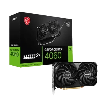MSI RTX 4060 Ventus 2X Black OC 8GB Graphics Card